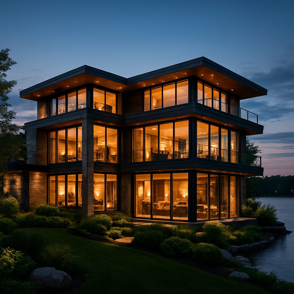 Domaine au bord du lac Frank